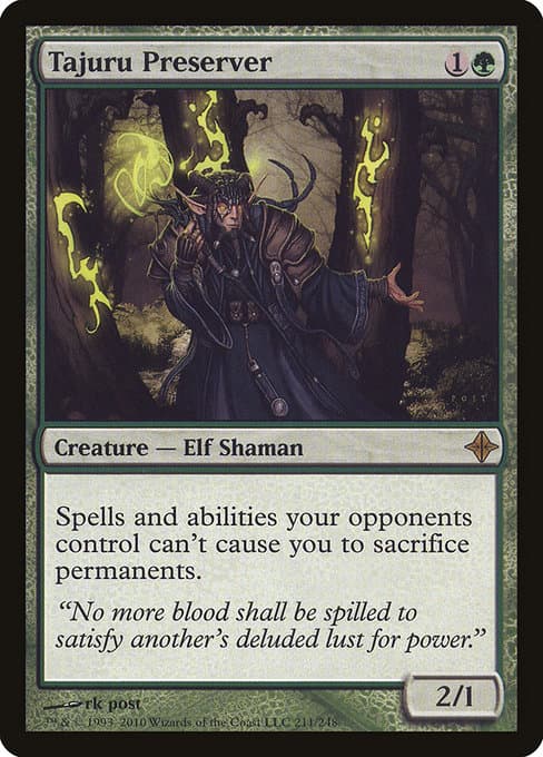 Tajuru Preserver from Rise of the Eldrazi (Rare)