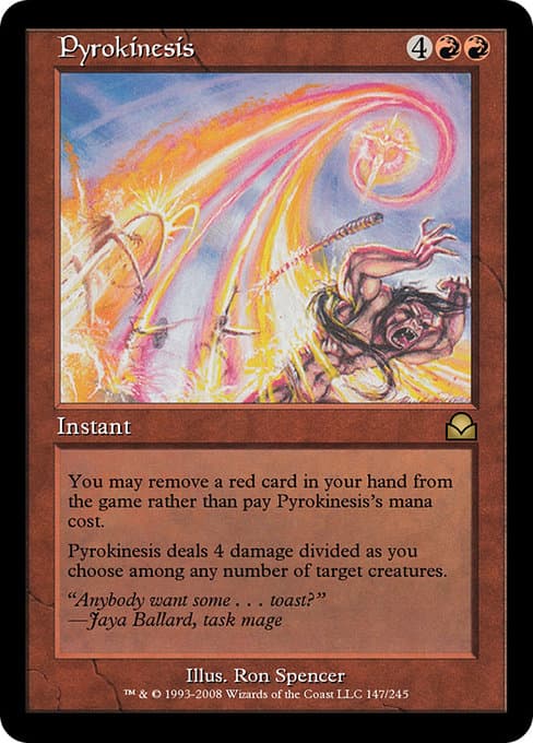 Pyrokinesis from Masters Edition II (Rare)