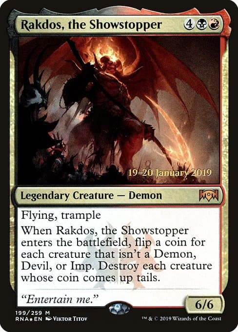 Rakdos, the Showstopper (Mythic)