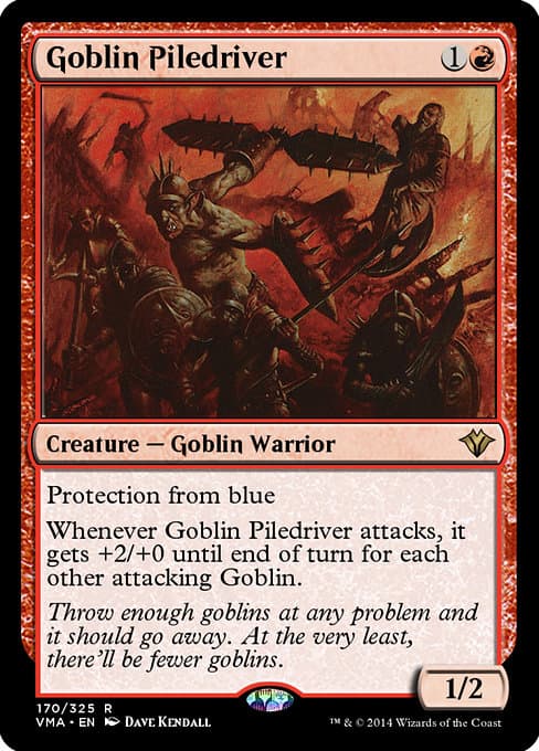 Goblin Piledriver from Vintage Masters (Rare)