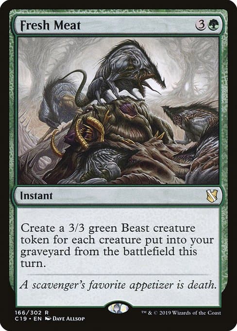 Fresh Meat from Commander 2019 (Rare)