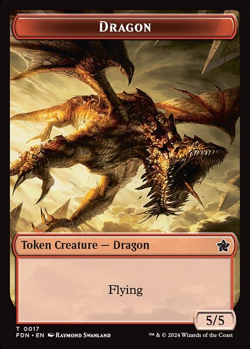 Dragon from Foundations Tokens (Common)
