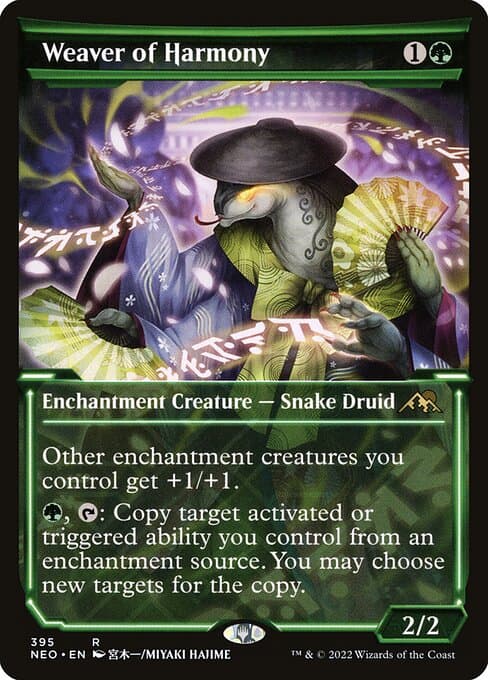 Weaver of Harmony from Kamigawa: Neon Dynasty (Rare)