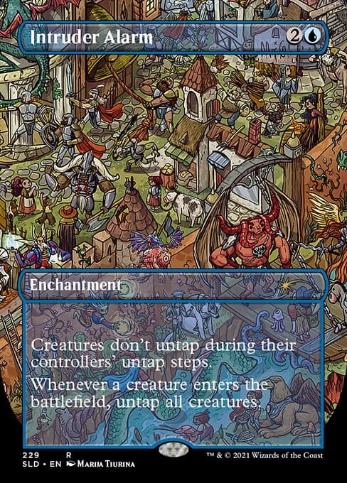 Intruder Alarm from Secret Lair Drop (Rare)