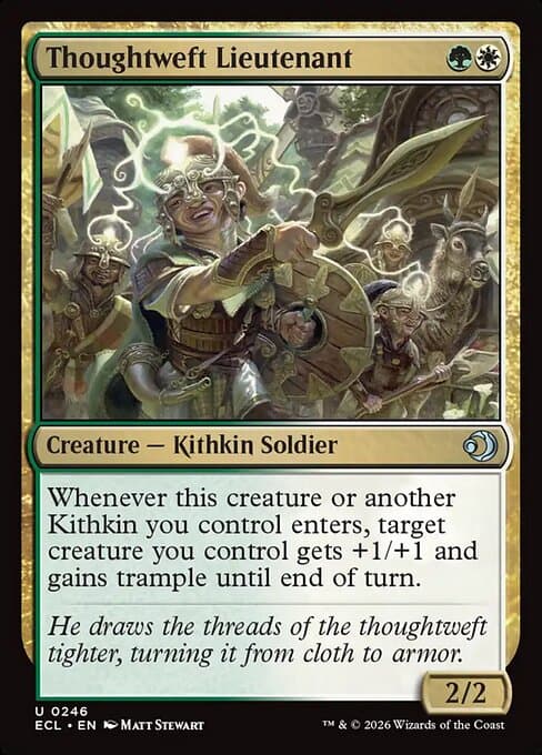 Thoughtweft Lieutenant from Lorwyn Eclipsed (Uncommon)