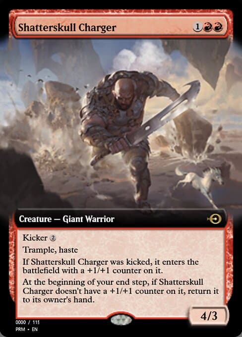Shatterskull Charger from Magic Online Promos (Rare)