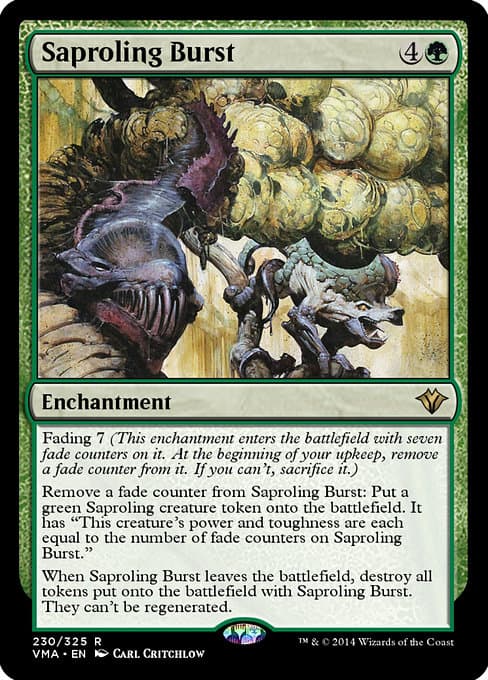 Saproling Burst from Vintage Masters (Rare)