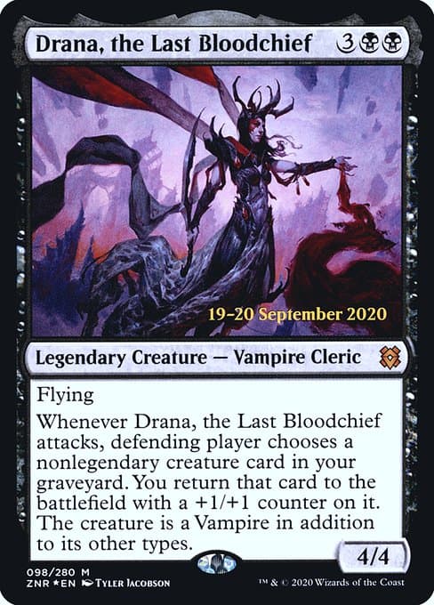 Drana, the Last Bloodchief from Zendikar Rising Promos (Mythic)