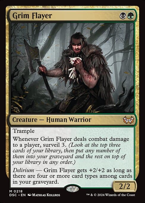 Grim Flayer from Duskmourn: House of Horror Commander (Mythic)