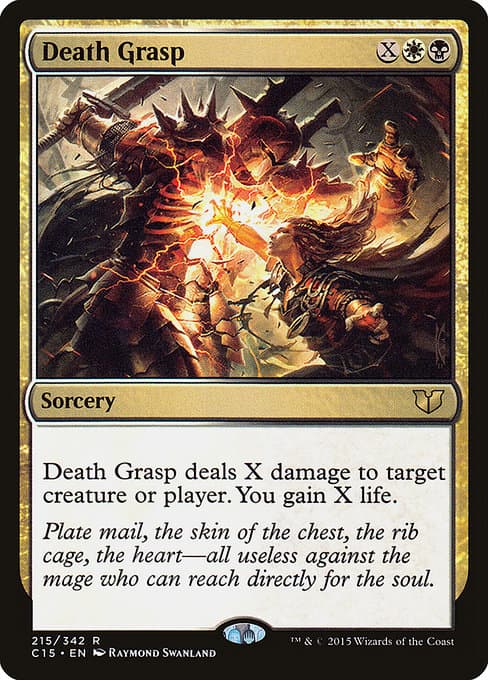 Death Grasp from Commander 2015 (Rare)