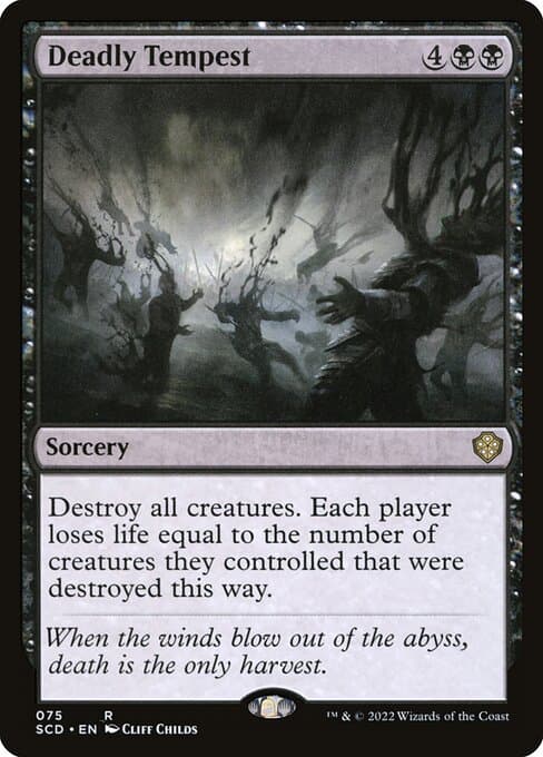 Deadly Tempest from Starter Commander Decks (Rare)
