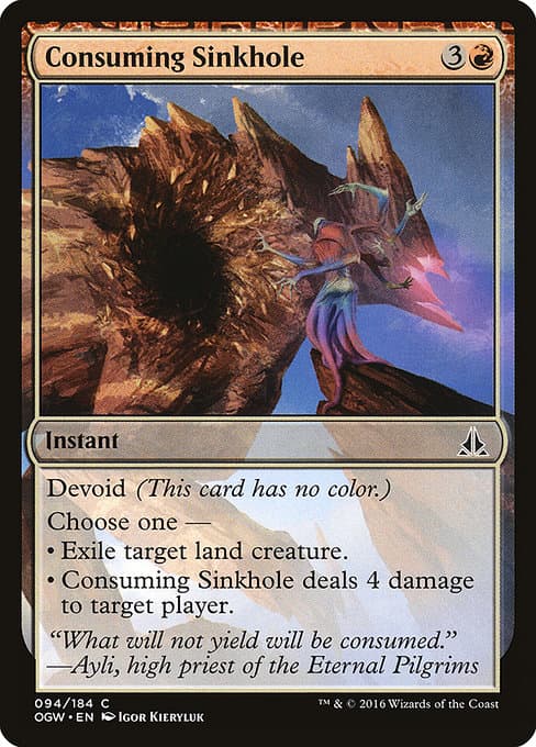 Consuming Sinkhole from Oath of the Gatewatch (Common)