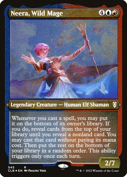 Neera, Wild Mage from Commander Legends: Battle for Baldur's Gate (Rare)