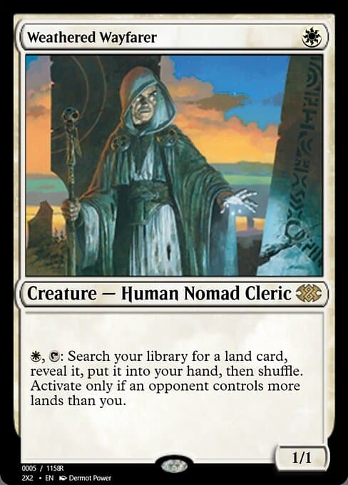Weathered Wayfarer from Magic Online Promos (Rare)