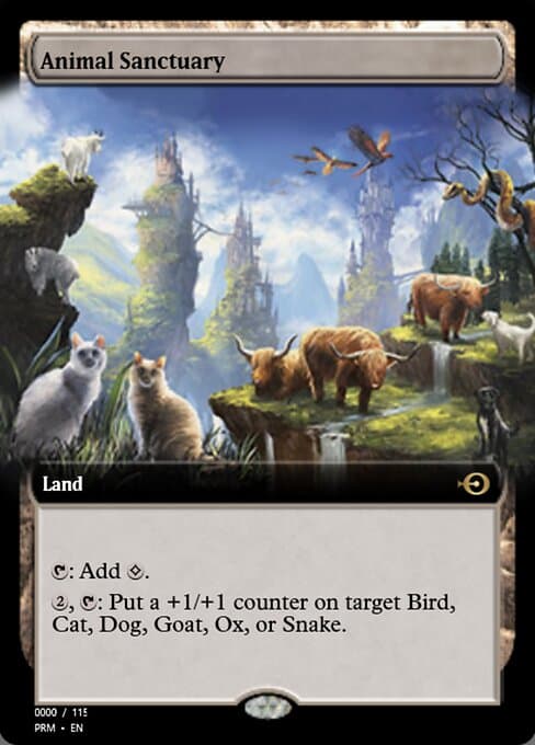 Animal Sanctuary from Magic Online Promos (Rare)