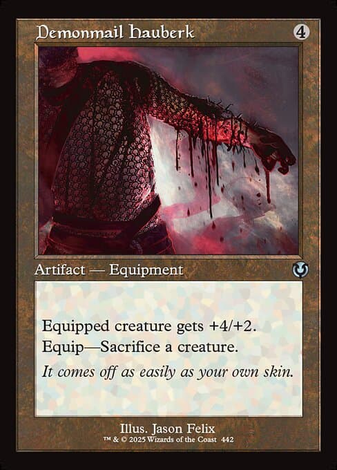 Demonmail Hauberk from Innistrad Remastered (Uncommon)