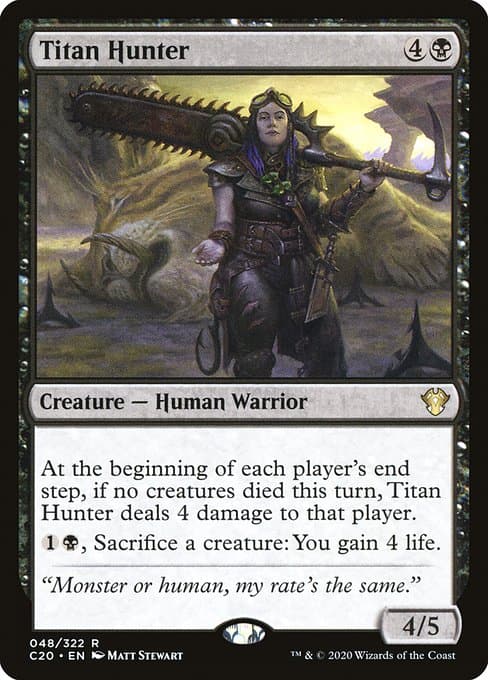 Titan Hunter from Commander 2020 (Rare)