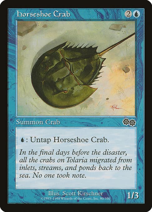Horseshoe Crab from Urza's Saga (Common)