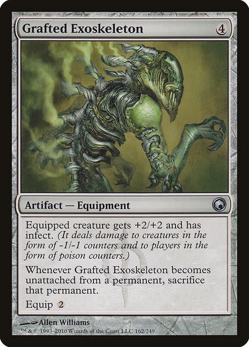 Grafted Exoskeleton from Scars of Mirrodin (Uncommon)