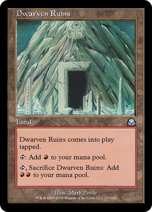 Dwarven Ruins from Masters Edition II (Uncommon)