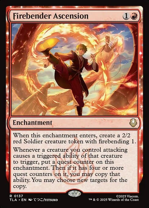 Firebender Ascension (Rare)