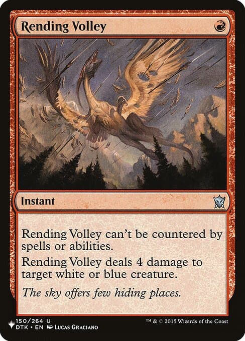 Rending Volley from The List (Uncommon)