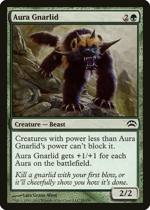 Aura Gnarlid from Planechase 2012 (Common)