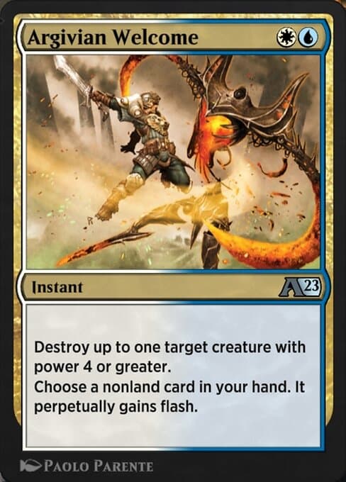 Argivian Welcome (Uncommon)