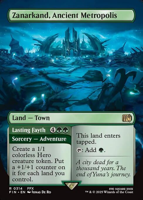 Zanarkand, Ancient Metropolis // Lasting Fayth (Rare)