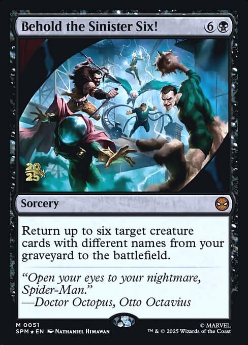 Behold the Sinister Six! (Mythic)
