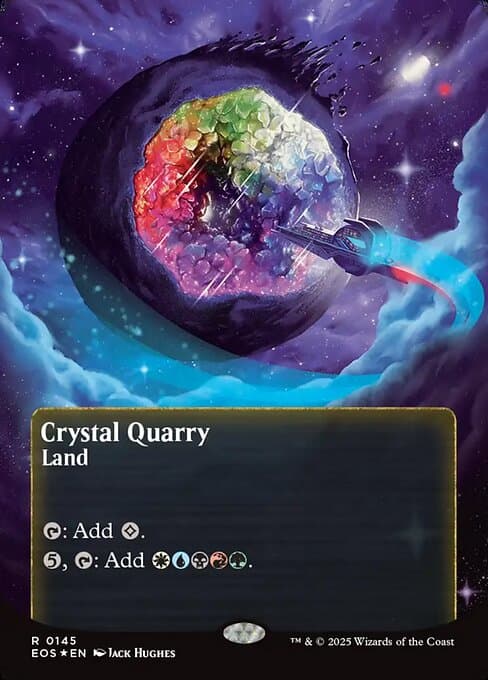 Crystal Quarry from Edge of Eternities: Stellar Sights (Rare)