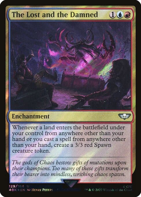 The Lost and the Damned from Warhammer 40,000 Commander (Uncommon)