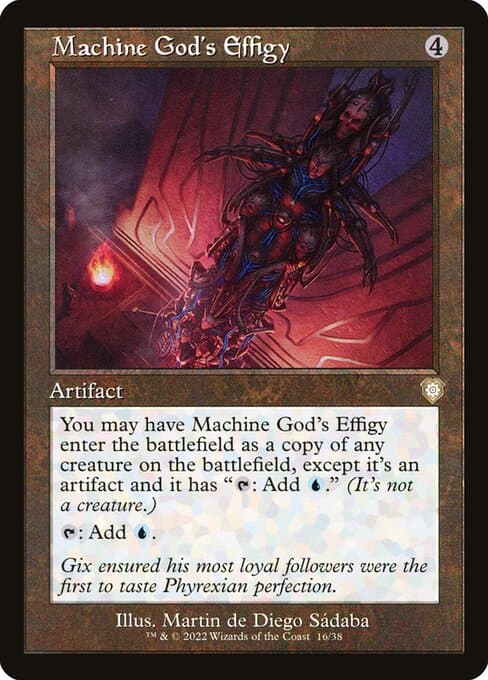 Machine God's Effigy from The Brothers' War Commander (Rare)