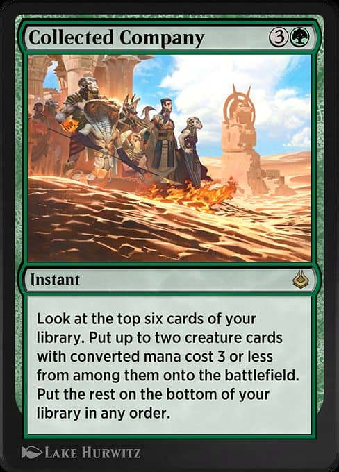 Collected Company from Amonkhet Remastered (Rare)