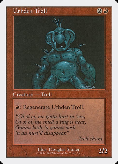 Uthden Troll from Battle Royale Box Set (Uncommon)