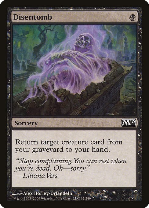 Disentomb from Magic 2010 (Common)