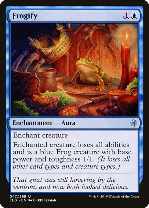 Frogify from Throne of Eldraine (Uncommon)