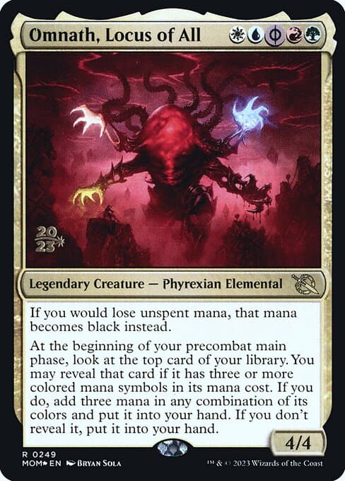 Omnath, Locus of All from March of the Machine Promos (Rare)