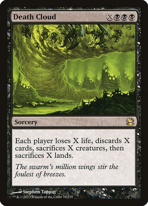 Death Cloud from Modern Masters (Rare)