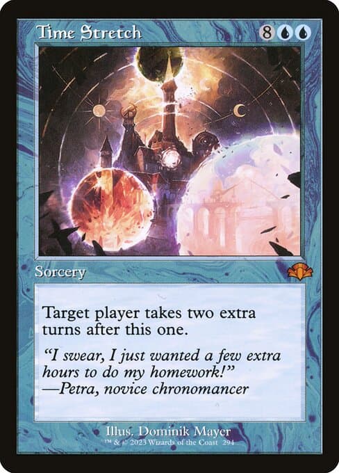 Time Stretch from Dominaria Remastered (Mythic)