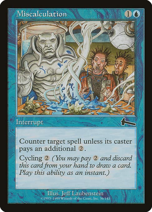 Miscalculation from Urza's Legacy (Common)