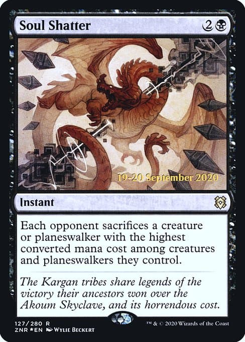 Soul Shatter from Zendikar Rising Promos (Rare)