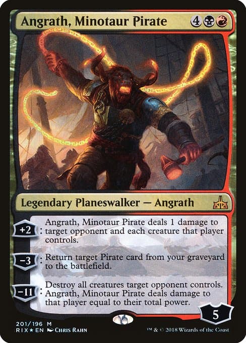 Angrath, Minotaur Pirate (Mythic)