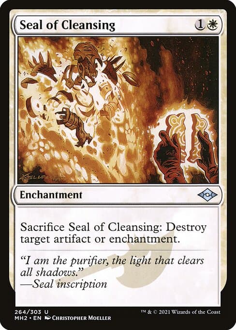 Seal of Cleansing from Modern Horizons 2 (Uncommon)
