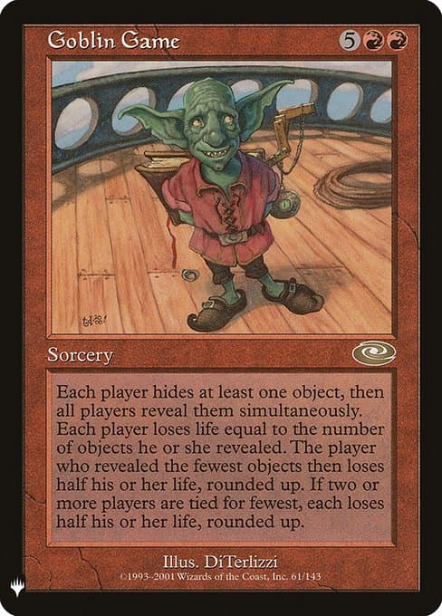 Goblin Game from The List (Rare)