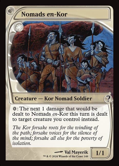 Nomads en-Kor from Mystery Booster 2 (Common)