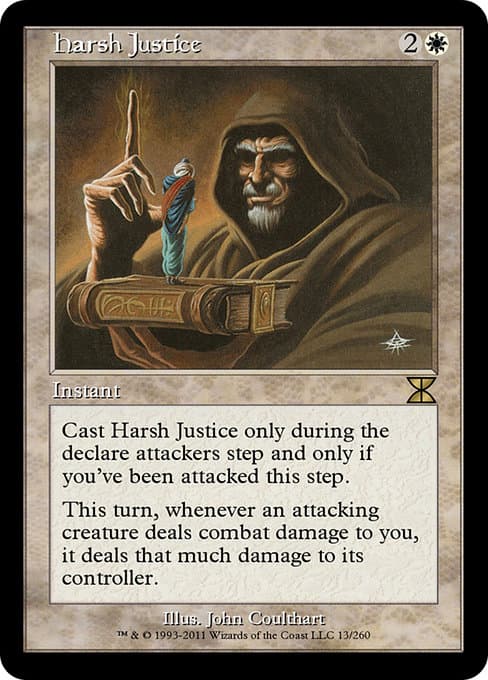 Harsh Justice from Masters Edition IV (Rare)