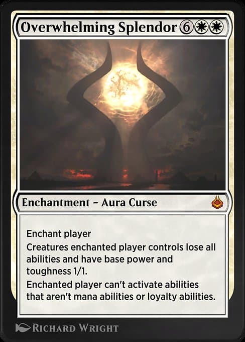 Overwhelming Splendor from Amonkhet Remastered (Mythic)