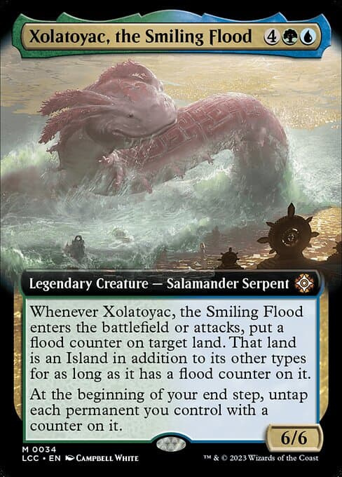 Xolatoyac, the Smiling Flood from The Lost Caverns of Ixalan Commander (Mythic)