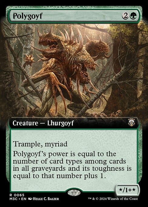 Polygoyf from Modern Horizons 3 Commander (Rare)